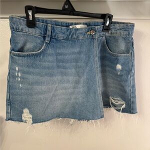 Denim Zara Skort